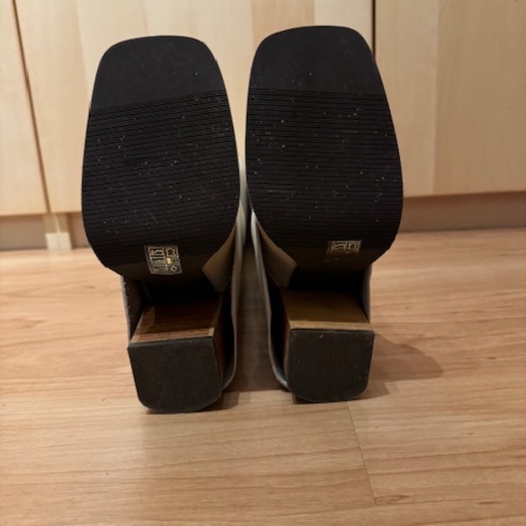 Winter White Tall Fold Over Boots - Picture 3 of 5